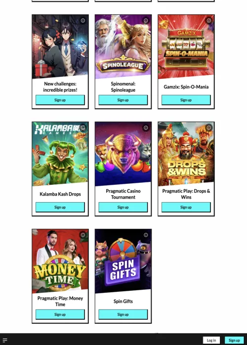 Offres bonus casino manga Manga Casino